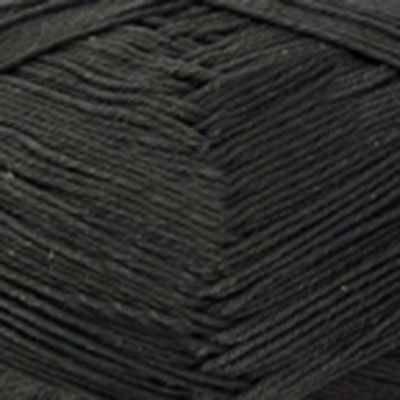 Пряжа "Бонди", 100% имп.мерсеризованный хлопок, 100гр, 270м, цв.003-черный - купить в Красноярске. Цена: 140.88 руб.