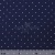 Креп стрейч Амузен, 85 г/м2, 19-3920 (т. синий)/белый мелкий горох, шир.150 см - купить в Красноярске. Цена 220.50 руб.