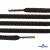 Шнурки #106-09, круглые 130 см, цв.чёрный - купить в Красноярске. Цена: 21.92 руб.