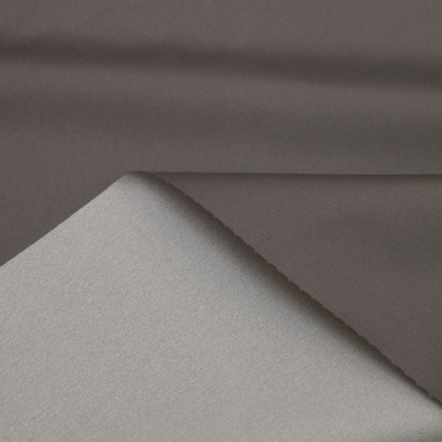 Курточная ткань Дюэл (дюспо) 18-0201, PU/WR/Milky, 80 гр/м2, шир.150см, цвет серый - купить в Красноярске. Цена 160.75 руб.