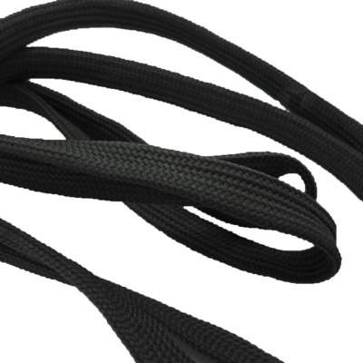 Шнурки т.5 110 см черный - купить в Красноярске. Цена: 23.25 руб.