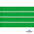 Репсовая лента 019, шир. 6 мм/уп. 50+/-1 м, цвет зелёный - купить в Красноярске. Цена: 87.54 руб.