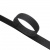 Липучка с покрытием ПВХ, шир. 25 мм (упак. 25 м), цвет чёрный - купить в Красноярске. Цена: 14.93 руб.