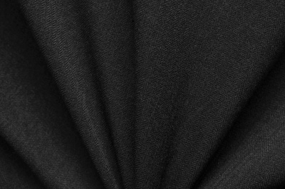 Ткань костюмная 21699 1144/1178, 236 гр/м2, шир.150см, цвет чёрный - купить в Красноярске. Цена 455.40 руб.
