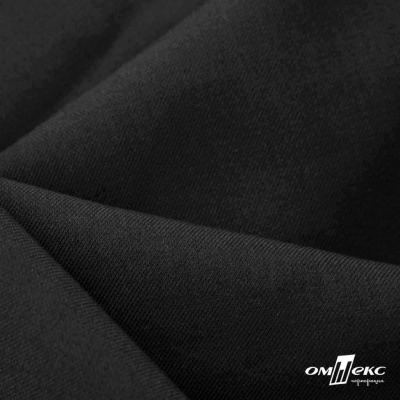 Ткань костюмная Зара, 92%P 8%S, BLACK, 200 г/м2, шир.150 см - купить в Красноярске. Цена 325.28 руб.