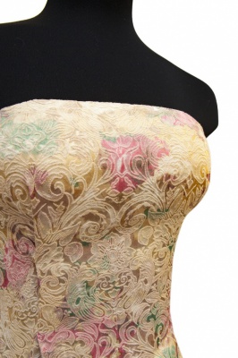 Ткань костюмная (принт) T005 3#, 270 гр/м2, шир.150см - купить в Красноярске. Цена 610.65 руб.