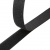 Липучка с покрытием ПВХ, шир. 25 мм (упак. 25 м), цвет чёрный - купить в Красноярске. Цена: 14.93 руб.