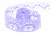 Тесьма кружевная 0621-2063, шир. 40 мм/уп. 20+/-1 м, цвет 107-фиолет - купить в Красноярске. Цена: 933.93 руб.