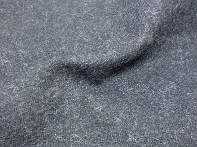 Ткань костюмная п/шерсть №2096-2-2, 300 гр/м2, шир.150см, цвет т.серый - купить в Красноярске. Цена 517.53 руб.