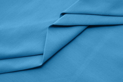 Ткань сорочечная стрейч 18-4535, 115 гр/м2, шир.150см, цвет бирюза - купить в Красноярске. Цена 285.04 руб.