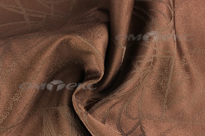 Портьерная ткань BARUNDI (290см) col.8 шоколад - купить в Красноярске. Цена 528.28 руб.