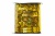 Пайетки "ОмТекс" на нитях, SILVER SHINING, 6 мм F / упак.91+/-1м, цв. 48 - золото - купить в Красноярске. Цена: 356.19 руб.