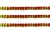 Пайетки "ОмТекс" на нитях, CREAM, 6 мм С / упак.73+/-1м, цв. 96 - красный - купить в Красноярске. Цена: 484.77 руб.