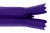 Молния потайная Т3 866, 20 см, капрон, цвет фиолетовый - купить в Красноярске. Цена: 5.27 руб.