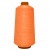 Нитки текстурированные некручёные 457, намот. 15 000 м, цвет оранжевый - купить в Красноярске. Цена: 204.10 руб.