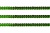 Пайетки "ОмТекс" на нитях, SILVER-BASE, 6 мм С / упак.73+/-1м, цв. 4 - зеленый - купить в Красноярске. Цена: 484.77 руб.