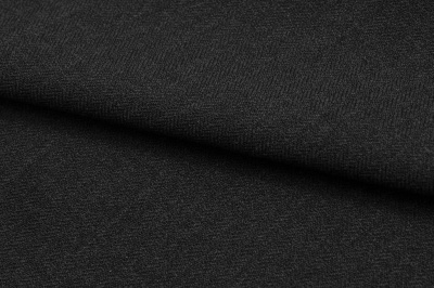 Ткань костюмная 21699 1144/1178, 236 гр/м2, шир.150см, цвет чёрный - купить в Красноярске. Цена 455.40 руб.