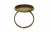 Заготовка для рукоделия металлическая фигурная для кольца 15мм - купить в Красноярске. Цена: 7.44 руб.