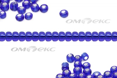 Бисер (SL) 11/0 ( упак.100 гр) цв.28 - синий - купить в Красноярске. Цена: 53.34 руб.