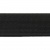 Резинка 25 мм Тканая, 13,75 гр/п.м, (бобина 25 +/-0,5 м) - черная  - купить в Красноярске. Цена: 11.67 руб.