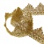 Тесьма металлизированная 0384-0240, шир. 40 мм/уп. 25+/-1 м, цвет золото - купить в Красноярске. Цена: 490.74 руб.