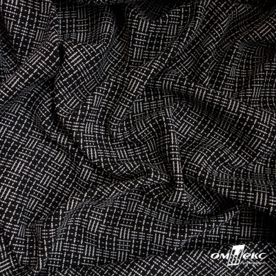 Ткань костюмная "Гарсия" 80% P, 18% R, 2% S, 335 г/м2, шир.150 см, Цвет черный - купить в Красноярске. Цена 669.66 руб.
