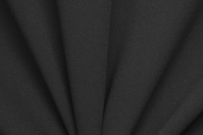 Костюмная ткань с вискозой "Бриджит", 210 гр/м2, шир.150см, цвет чёрный - купить в Красноярске. Цена 570.73 руб.