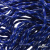 Шнурки #107-19, круглые 130 см, двухцветные цв.василёк/белый - купить в Красноярске. Цена: 22.14 руб.