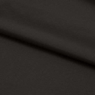 Курточная ткань Дюэл Middle (дюспо), WR PU Milky, Black/Чёрный 80г/м2, шир. 150 см - купить в Красноярске. Цена 123.45 руб.