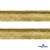 Кант атласный 136, шир. 12 мм (в упак. 65,8 м), цвет золото - купить в Красноярске. Цена: 437.50 руб.