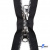 Молнии металл ТИТАН, звено никель т-8 (2 сл), разъемные 90 см - черные "ОмТекс" - купить в Красноярске. Цена: 162.99 руб.