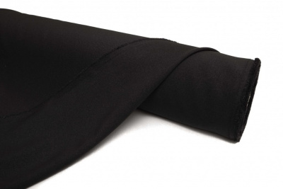 Ткань костюмная 24880 2022, 220 гр/м2, шир.150см, цвет чёрный - купить в Красноярске. Цена 451 руб.